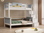 Model 6329 – Bed with Storage Steps configuration illustration