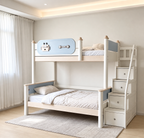 Model 6332 – Bed with Storage Steps configuration illustration