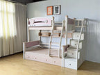 Model 6336 with storage steps, bookshelf and drawer