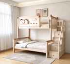 AI-rendered configuration preview — Model 8121 with storage steps