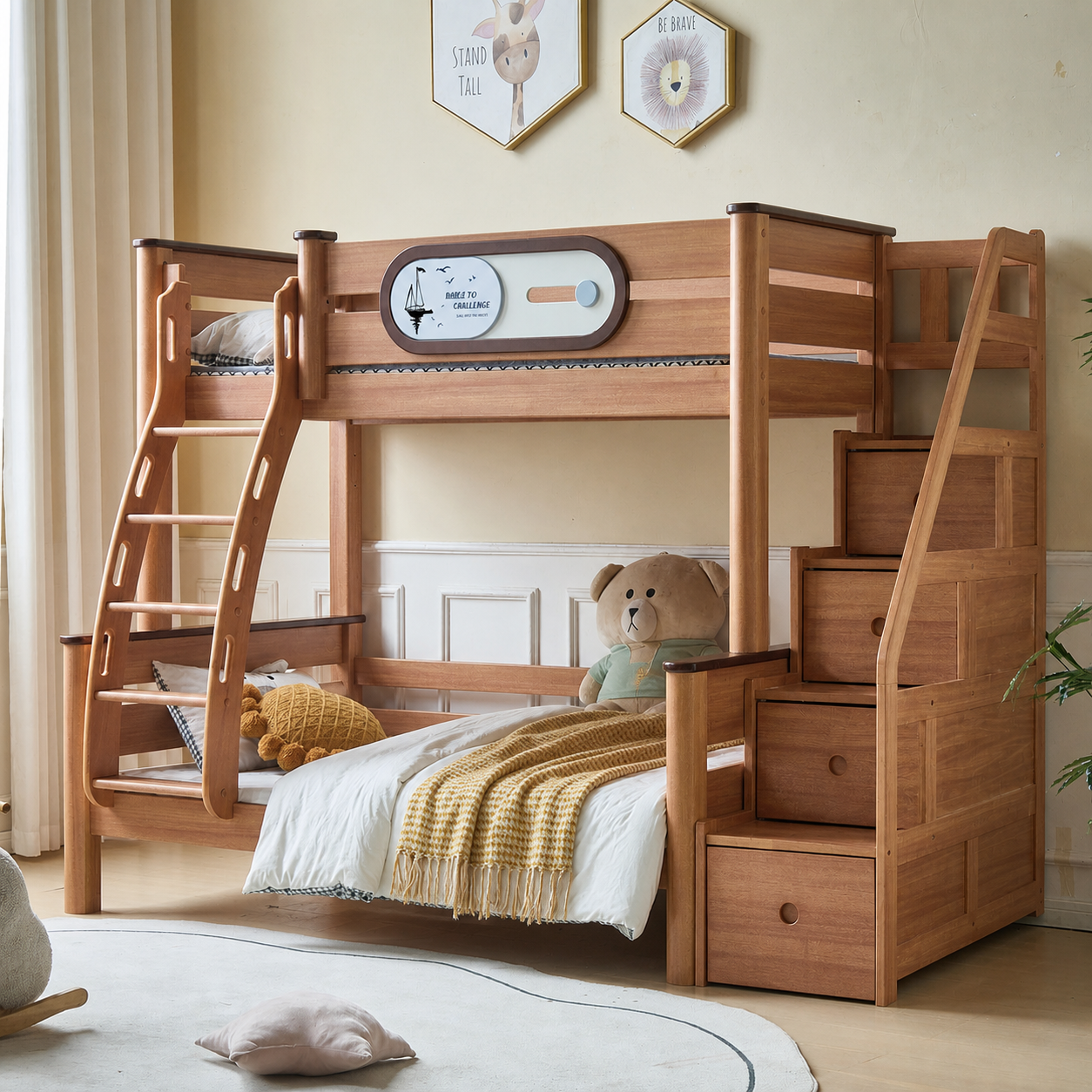 Model 9102 – Package 2 – Bed + Storage Steps