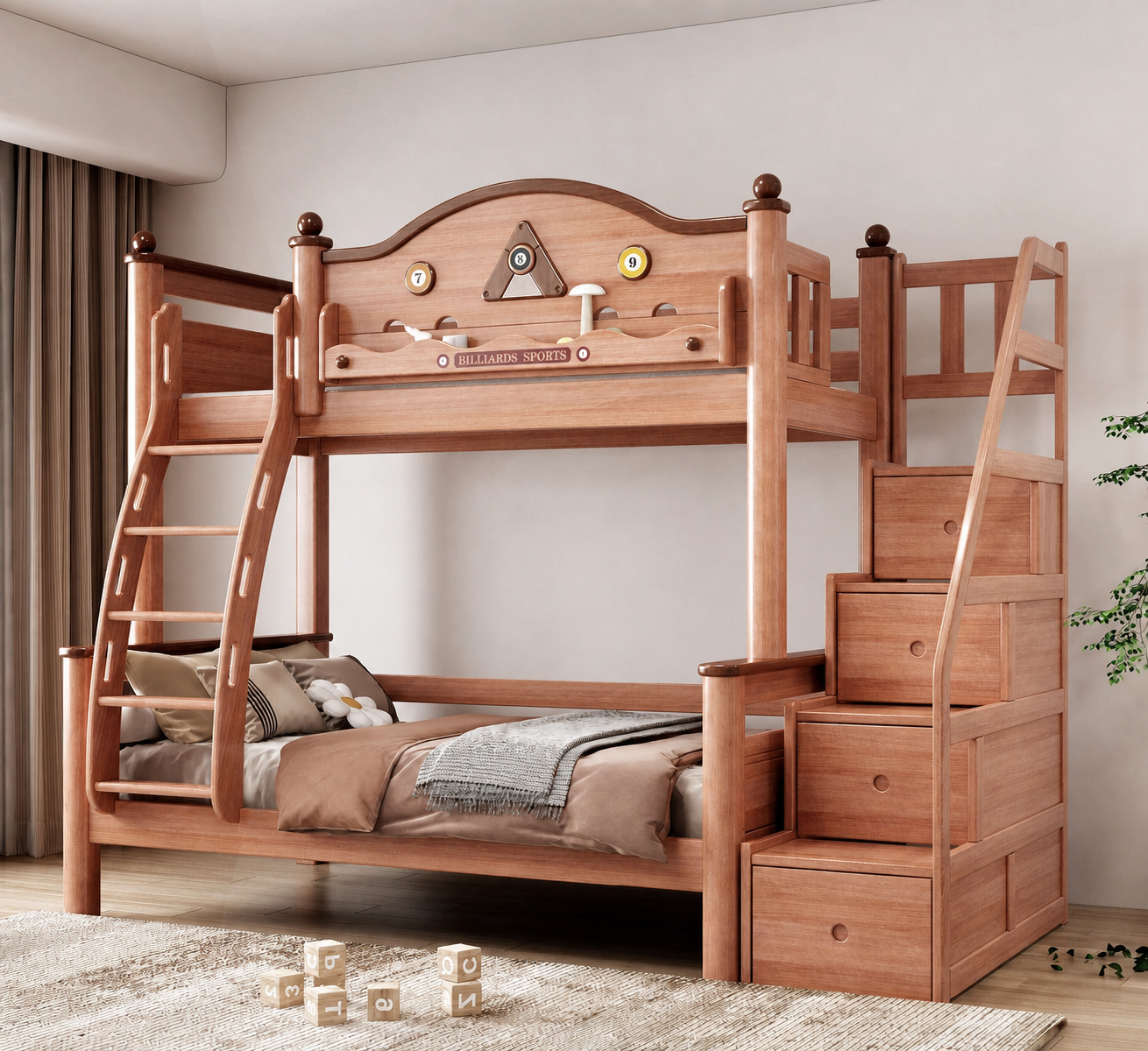 Model 9109 – Package 2 – Bed + Storage Steps