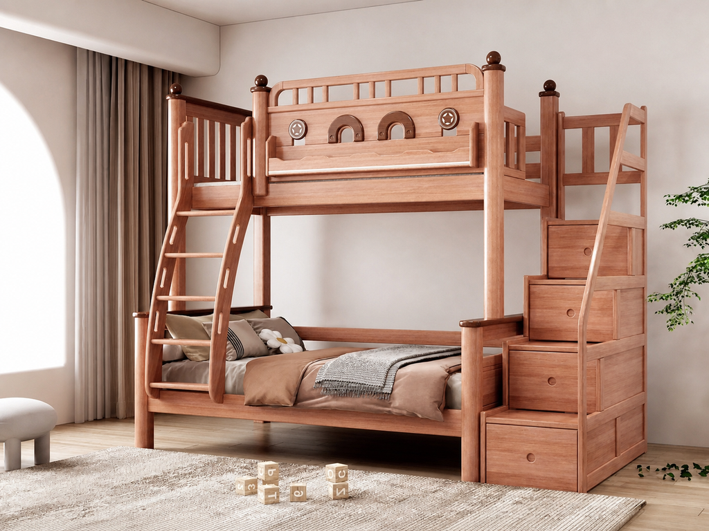 Model 9112 – Package 2 – Bed + Storage Steps