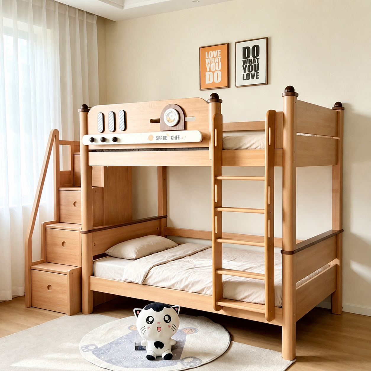 Model 9121 – Package 2 – Bed + Storage Steps